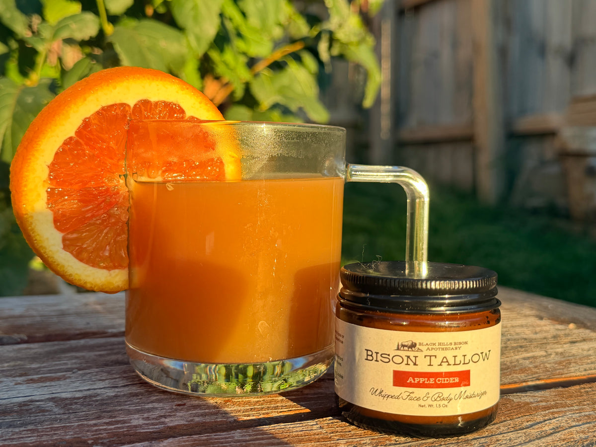 Whipped Bison Tallow Moisturizer – "Apple Cider" (Apple + Honey Blossom)