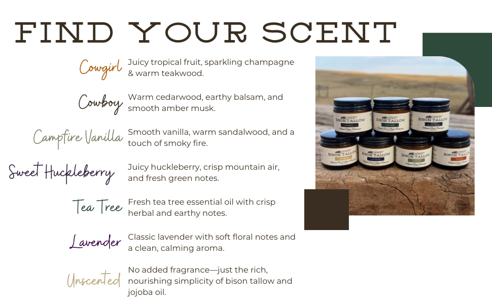 Whipped Bison Tallow Moisturizer – Unscented (Sensitive Skin)