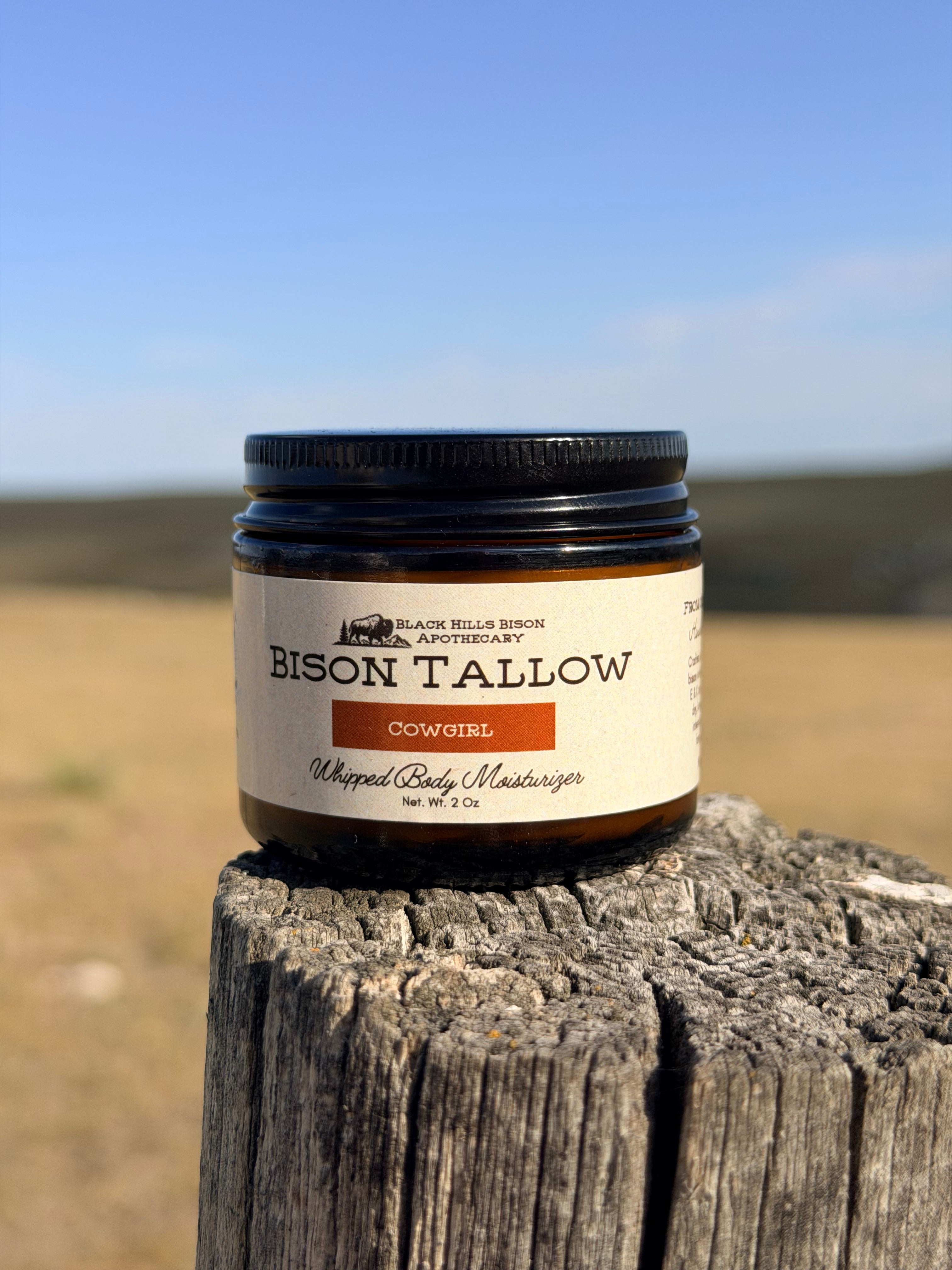 Whipped Bison Tallow Moisturizer – "Cowgirl" (Mango & Teakwood)