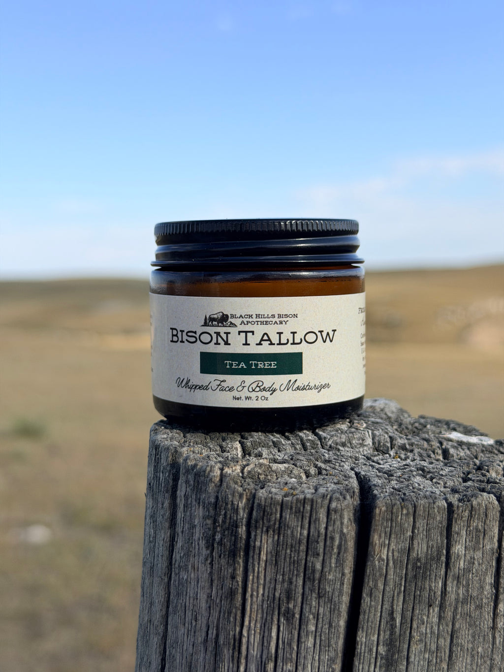 Whipped Bison Tallow Moisturizer – Tea Tree Essential Oil