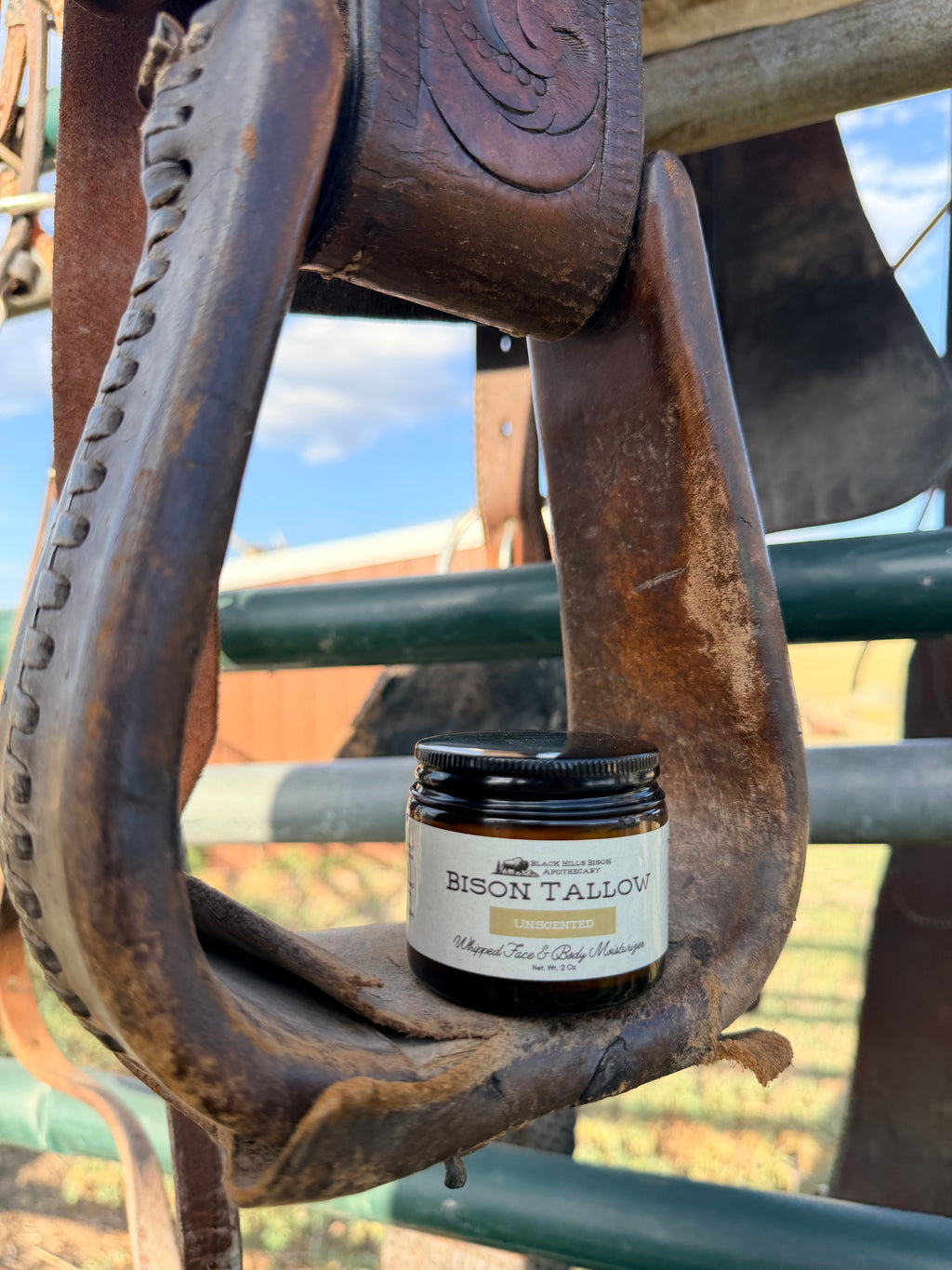 Whipped Bison Tallow Moisturizer – Unscented (Sensitive Skin)