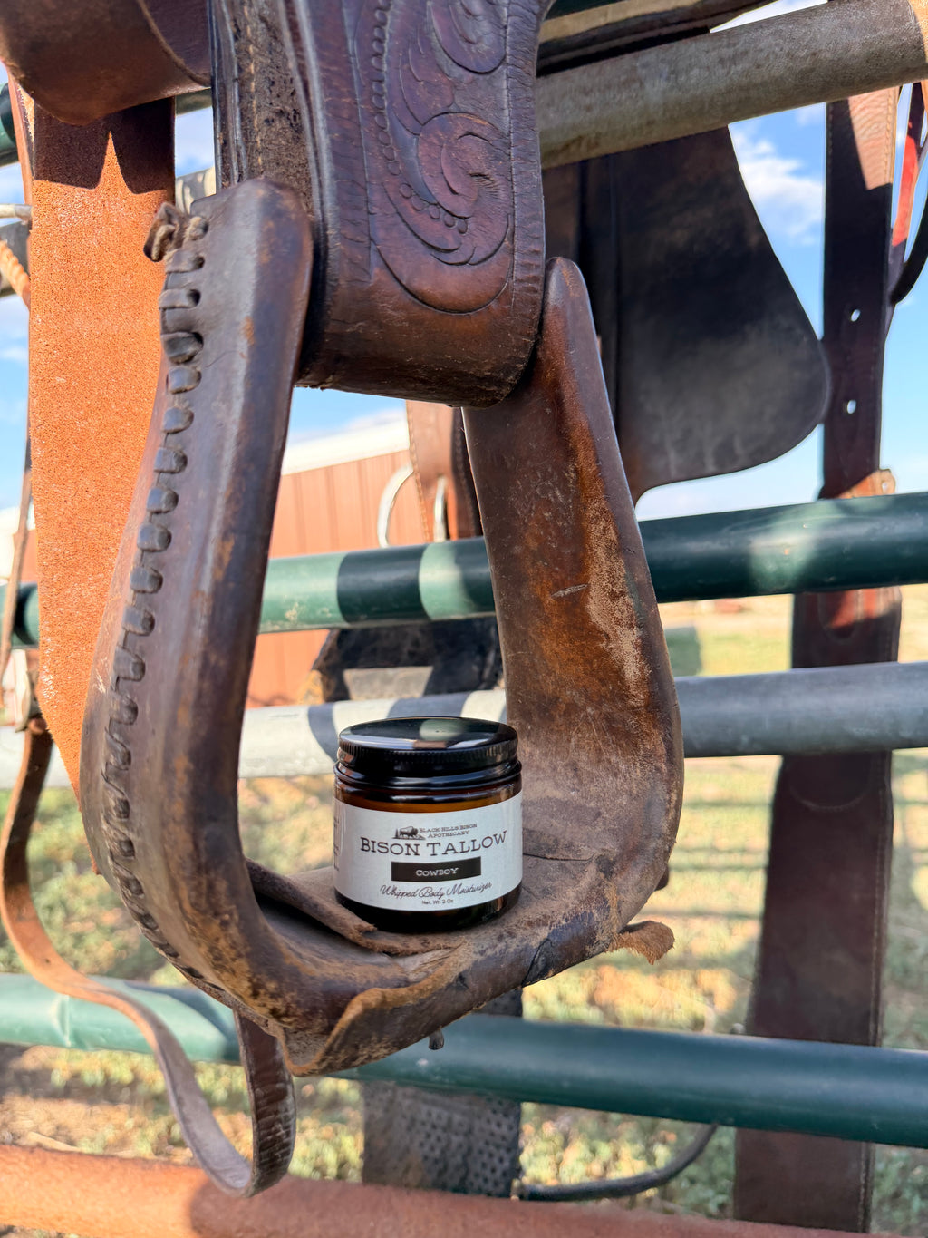 Whipped Bison Tallow Moisturizer – Cowboy (Balsam, Cedar & Amber)