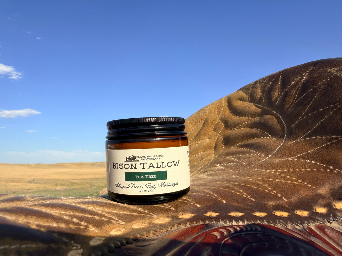 Whipped Bison Tallow Moisturizer – Tea Tree Essential Oil