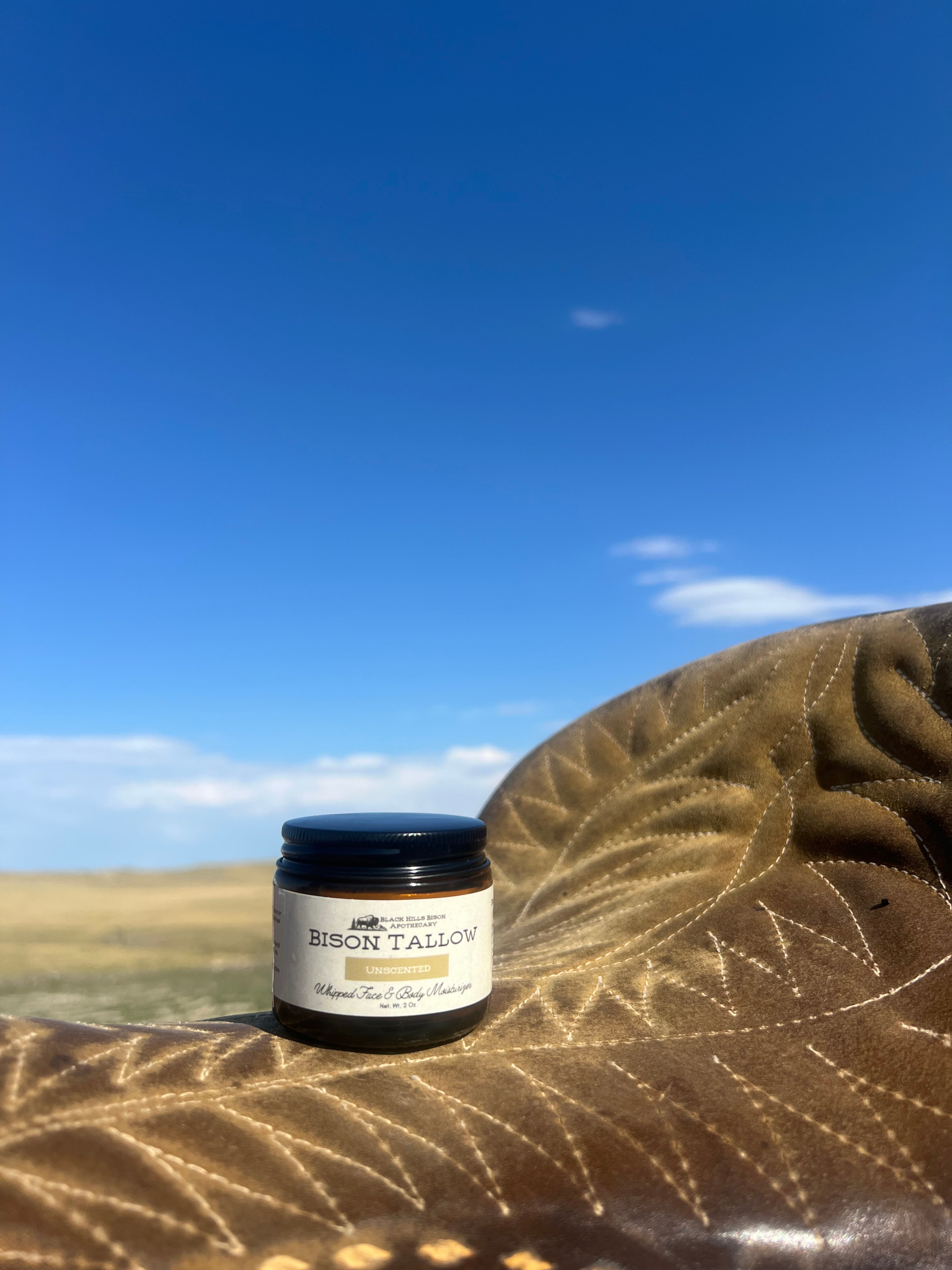 Whipped Bison Tallow Moisturizer – Unscented (Sensitive Skin)
