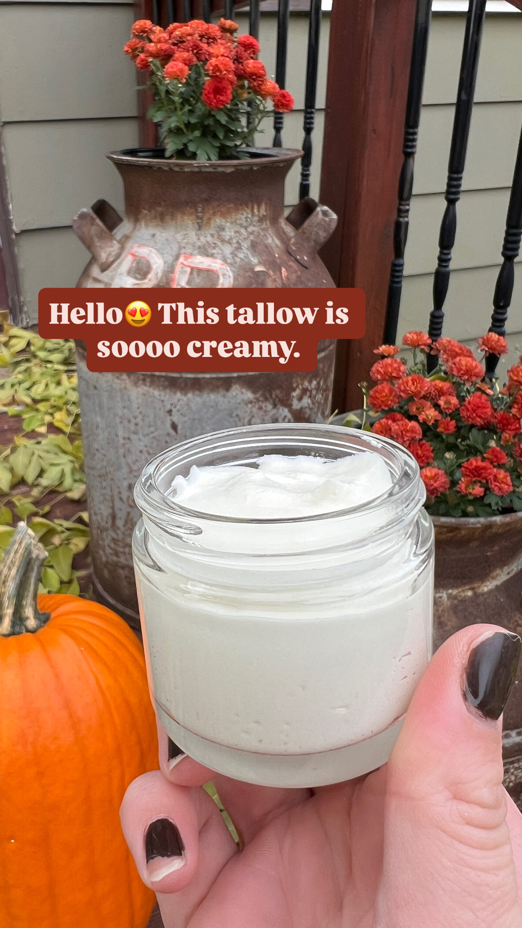 Grass-fed Whipped Bison Tallow (Moisturizer)